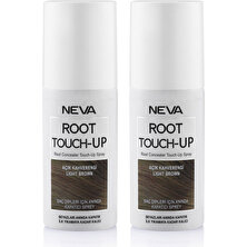 Neva Root Touch Up Kapatıcı Sprey 75 Ml Açık Kahve 2 Adet