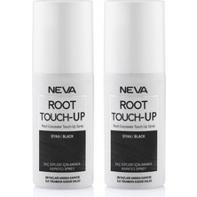 Neva Root Touch Up Kapatıcı Sprey 75 Ml Siyah 2 Adet