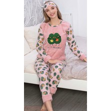 Afilli Moda Ikili Polar Pijama Takımı