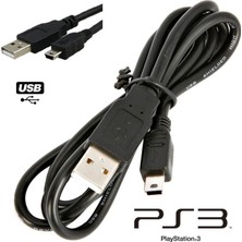 Byoztek Ps3 Oyun Kolu Controller Joystick Playstation 3 Charcing USB Şarj Kablosu