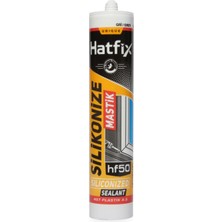 Hatfix Silikonize Mastik Gri 500GR