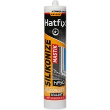 Hatfix Silikonize Mastik Altınmeşe  2 Adet 500GR