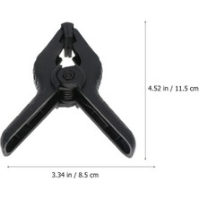 AA Plus 1o Adet Fon Mandalı Clamp Mengene Kıskaç (4.5 Inç=11.5 Cm)