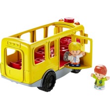 Fisher-Price Little People Eğlenceli Okul Otobüsü, Türkçe Ve İngilizce Dil Seçenekleri Ve Müzikleriyle, 1-5 Yaş Arası Çocuklar İçin Hdj25