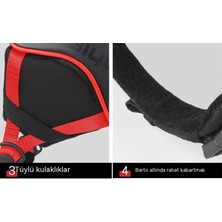 Knight Bisiklet Sürme Kaskı Kayak Kaskı Spor Kar Kaskı Sıcak Rüzgar Geçirmez ve Soğuk Kaskı (Yurt Dışından)