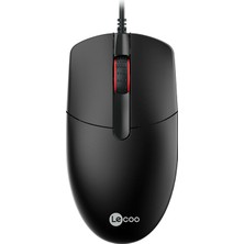 Lenovo Lecoo MS103 Tuşlu USB Kablolu 1000DPI Optik Mouse Siyah