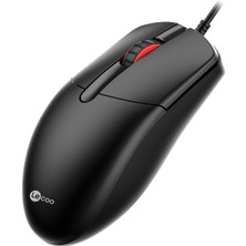 Lenovo Lecoo MS103 Tuşlu USB Kablolu 1000DPI Optik Mouse Siyah