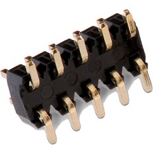 Wozlo 2x5 Pin 6.6mm Uzunluk 2mm Smd Erkek Header Altın Kaplama - 10 Adet