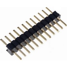 Wozlo 1X12 Pin 8.6mm Uzunluk 2mm Erkek Header Altın Kaplama - 10 Adet