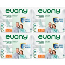 Evony Hasta Bezi Yetişkin Bel Bantlı Tekstil Yüzey L-Büyük Boy 120 Adet (4pk*30)