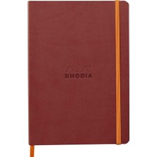 Rhodia Yumuşak Kapak A5 Çizgili Defter Nacarat 117371C