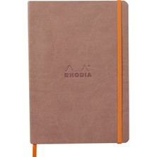 Rhodia Yumuşak Kapak A5 Noktalı Defter Rosewood 117438C