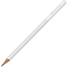 Faber-Castell Faber Castell Grip 2021 Sparkle Pearl Kurşun Kalem Beyaz 118236