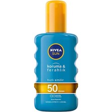 Nivea Sun Transparan Güneş Spreyi Koruma&ferhalık Spf 50