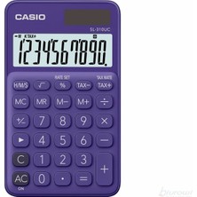 Casio SL-310UC-PL Cep Tipi 10 Hane Mor Hesap Makinesi