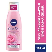 Nivea Aqua Rose Organik Gül Suyu Içeren Süt Tonik 200 ml