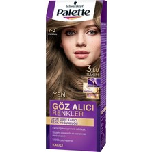 Palette Göz Alıcı Renkler Saç Boyası 7-0 Kumral