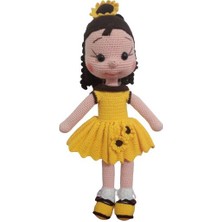 Oyuncak Park Güne Bakan Çiçeği Karnaval Bebek Amigurumi Organik Oyuncak