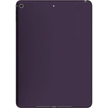 CRESCENT Apple iPad Pro 12.9 Inç 6. Nesil (2022) Prime Süper Silicon Tablet Kılıfı Mor A2436-A2437-A2764-A2766