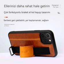 iphone 13 Bilek Bandı  Sahibi Taşınabilir Cüzdan Koruma Deri Kılıf(Yurt Dışından)