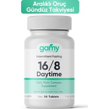 Gamy 16/8 Aralıklı Oruç Gündüz Ve Gece 30+30 Tablet Aralıklı Oruç Diyeti Gıda Takviyesi