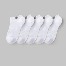 Bgk Unisex 5'li Spor Patik Çorap Yıkanmış