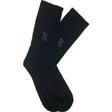 Bgk Siyah 6 Çift Erkek Pamuklu Çorap Yumuşak Dokunuş ve Ter Emici Özelliklerle