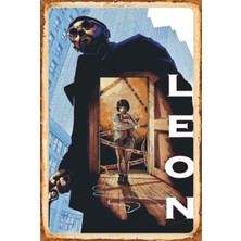 Hayat Poster The Leon  Sinema Retro Ahşap Poster