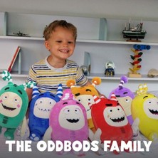 Linming Oddbods Pogo Yumuşak Peluş Oyuncak - Mavi (Yurt Dışından)