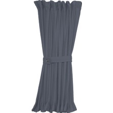 Oto Pandami Ford Transit 2018-2022 Uyumlu Gri Raylı Oto Perde Takımı