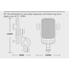 Panada Bisiklet Motosiklet Gidon Navigasyon Telefon Tutucu (Yurt Dışından)