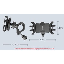 Panada Uyumlu Silikon Döner Bisiklet Motosiklet Telefon Tutucu (Yurt Dışından)