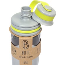 B BOTT'L Tritan Kırılmaz Matara Kırılmaz Suluk Sarı Sport 650 ml