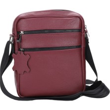 Bizoon NP242  Deri Erkek&kadın Postacı Omuz Çantası