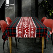 Marte Home Yılbaşı & Christmas Desen Baskılı Dekoratif Masa Örtüsü