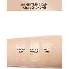 Işıltılı ve Cam Cilt Görünüm Sunan Hafif Dokulu Cushion SPF40++ Glow Cushion (No.21P)