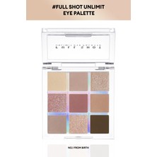 MISSHA Yoğun Renk Pigmentli 9' Lu Far Paleti Full Shot Unlimit Eye Palette (No.1 From Birth)