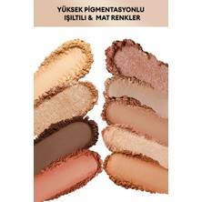 MISSHA Yoğun Renk Pigmentli 9' Lu Far Paleti Full Shot Unlimit Eye Palette (No.1 From Birth)