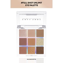 MISSHA Yoğun Renk Pigmentli 9' Lu Far Paleti Full Shot Unlimit Eye Palette (No.2 Bake Better)