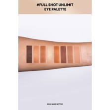 MISSHA Yoğun Renk Pigmentli 9' Lu Far Paleti Full Shot Unlimit Eye Palette (No.2 Bake Better)