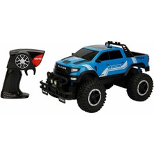 Taiyö 1:16 Jeep Gladiator Ram Trx USB Şarjlı Uzaktan Kumandalı Araba - Mavi