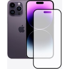 Enfein iPhone 14 Ile Uyumlu Mat Seramik Parmak Izi Yapmaz Kırılmaz Ekran Koruyucu