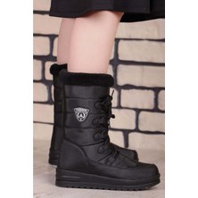 Moda Ayakkabı 995 Kadın Kışık Bot Ayakkabı