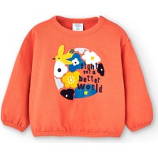 Boboli Kız Çocuk Polar Sweatshirt