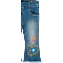 Boboli Kız Çocuk Denim Pantolon