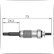 RESCAL Isıtma Bujisi - Fiat