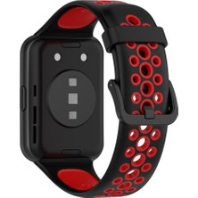 MobaxAksesuar Huawei Watch Fit 2 Kordon Nike Spor Delikli Kordon