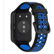 MobaxAksesuar Huawei Watch Fit 2 Kordon Nike Spor Delikli Kordon