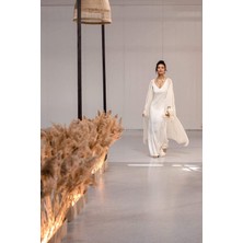 Alyones 10 Adet Kabarık Pampas Otu 100CM Doğal Kuru Pampas Dekor Boho Oda Çiçekleri Dekorasyonu