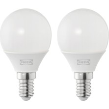 IKEA Solhetta LED Ampul E14 Işık Rengi: Sıcak Beyaz 2700 Kelvin 250 Lm